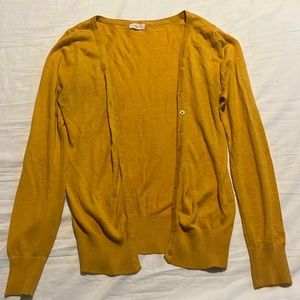 Debut Mustard Cardigan
